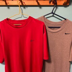 Nike Dri-Fit Tees.Size L